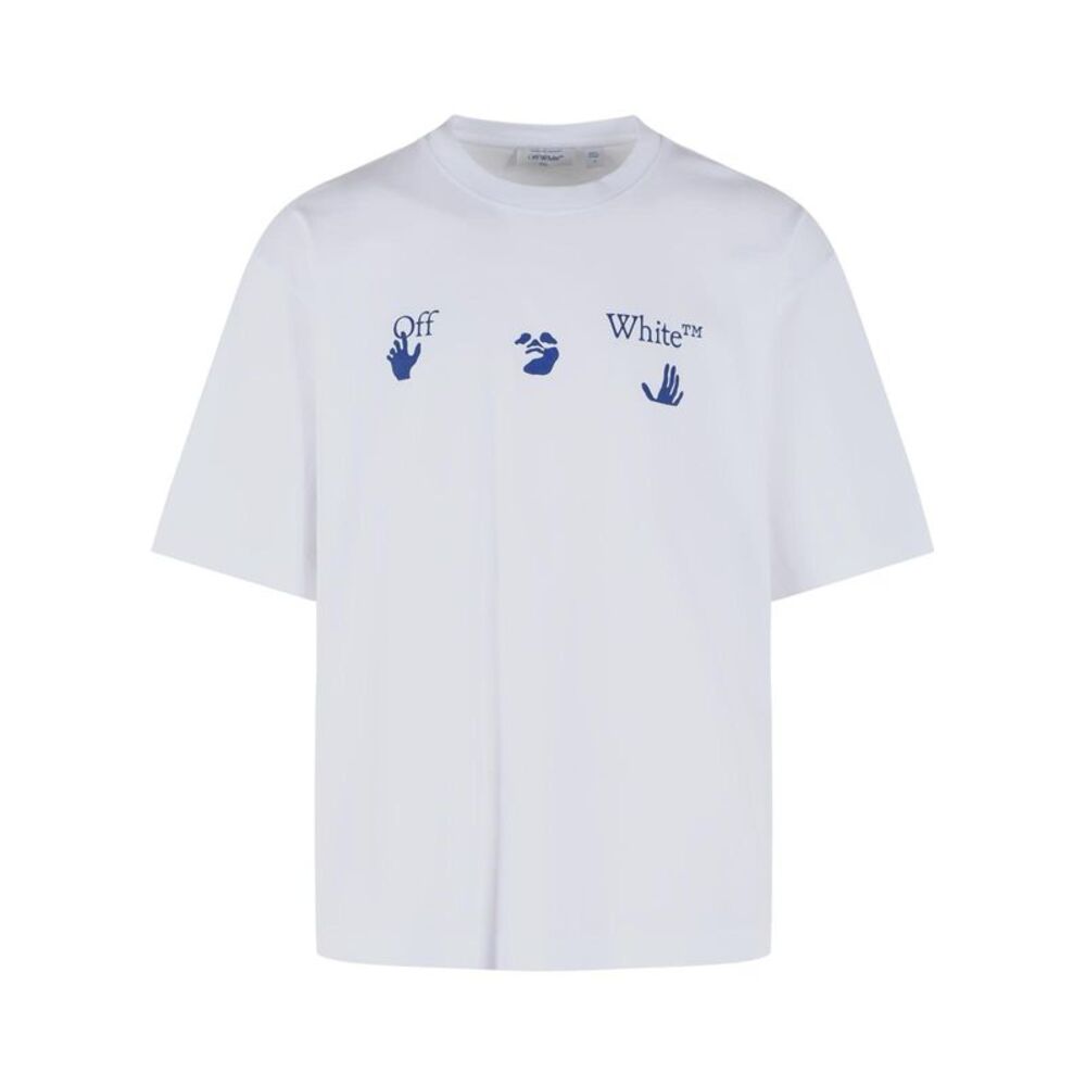 Off-White 'Bacco Arrow' White Cotton T-Shirt Men